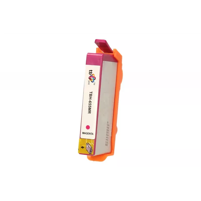 Värikasetti TB yhteensopiva HP 655 kanssa, magenta, kunnostettu