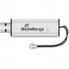 MediaRange SuperSpeed USB-muistitikku 8GB USB3.0 musta/hopea (MR914)