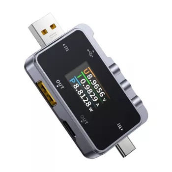 Testeri USB 2in1 FNIRSI FNAC-28 USB-C USB-A