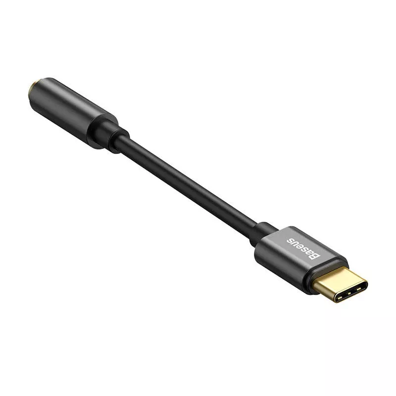 Kaapelisovitin Baseus CATL54-01 Type-C - 3,5 mm, musta