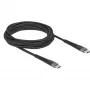 USB-kaapeli DeLOCK 81126 USB 2.0 3m USB C musta