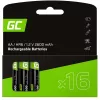 Ni-Mh-akut AA R6 2600 mAh x16