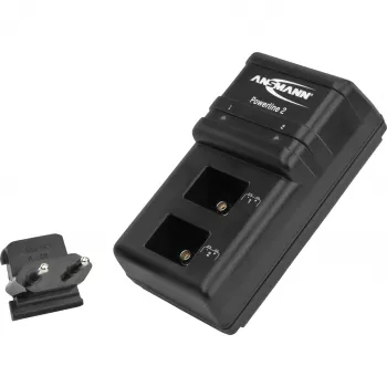 ANSMANN POWERline 2 - akkulaturi - 2x9V (5107043)