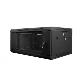 Seinäasennettava verkkokaappi LANBERG WF01-6404-10B 4U 19