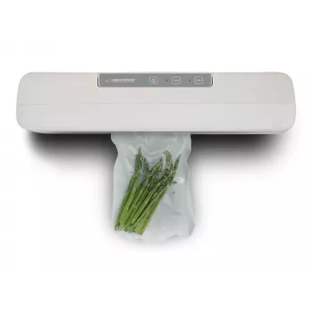 Pöytätyhjiösaumain ESPERANZA EKV001 — kompakti, valkoinen, 30 cm saumausleveys, 107 W, 220–240 V