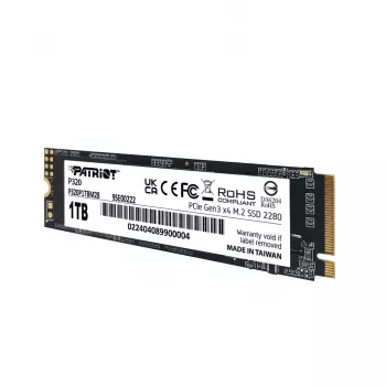 SSD-levy Patriot Viper P320 M.2 PCIe Gen3x4 512GB 3000MB/s