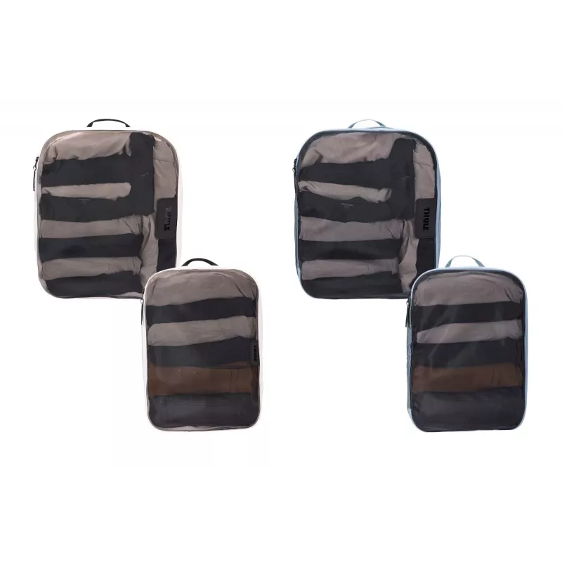 Thule 5580 perheen pakkauskuutiosarja pond gray/white