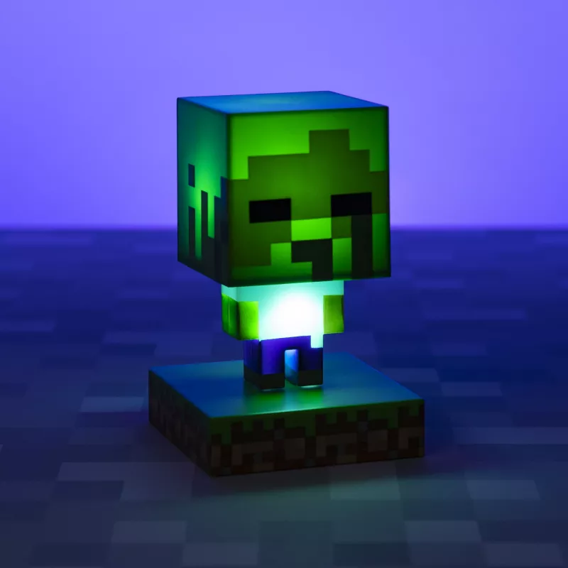 Pöytävalaisin Paladone Light Paladone Minecraft Zombie Light PP6592MCFV4 LED