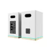 Blaupunkt BS60WH LED hyllykaiuttimet, Bluetooth, HDMI ARC, valkoiset