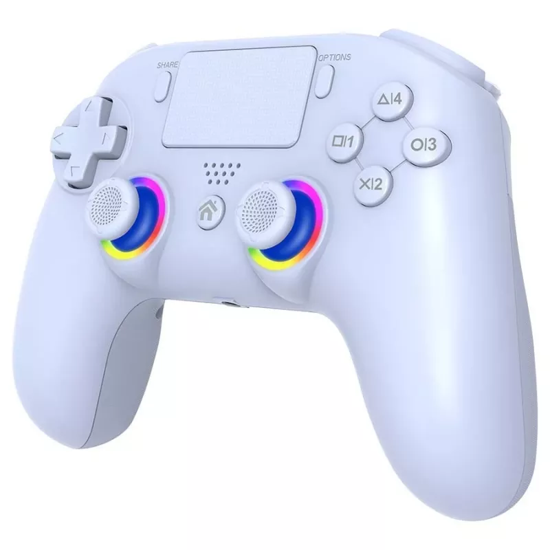 Subsonic PS5 Wireless LED -ohjain valkoinen D-pad Home Options Share