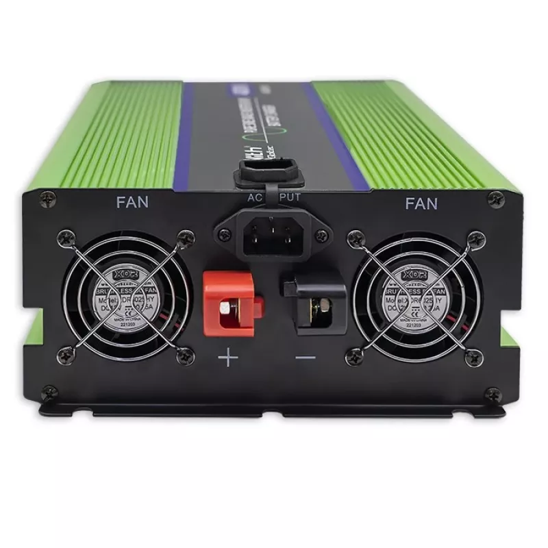 Auto-invertteri Qoltec Monolith 6000 W vihreä 12 V