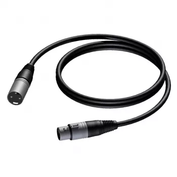 Audiokaapeli Procab XLR-pistoke XLR-liitäntään 10 m (1KPBA139)