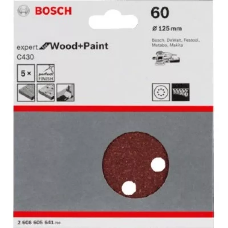 Bosch hiomalaikat C430 Expert puulle ja lakalle