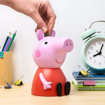 Säästöpossu Hasbro Peppa Pig muotoiltu PP12730PP