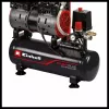 Kompressori TE-AC 110/6 Silent Plus (musta/punainen, 550 W)