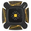 Tietokonekotelo Geometric Future M2 THE ARK Mini-ITX kotelo musta