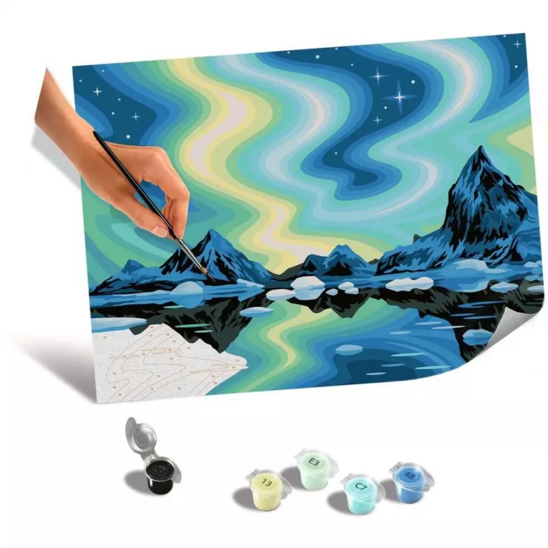 Ravensburger CreArt Canvas Edition maalaussarja Northern Lights Ravensburgerilta (MPN 23907)