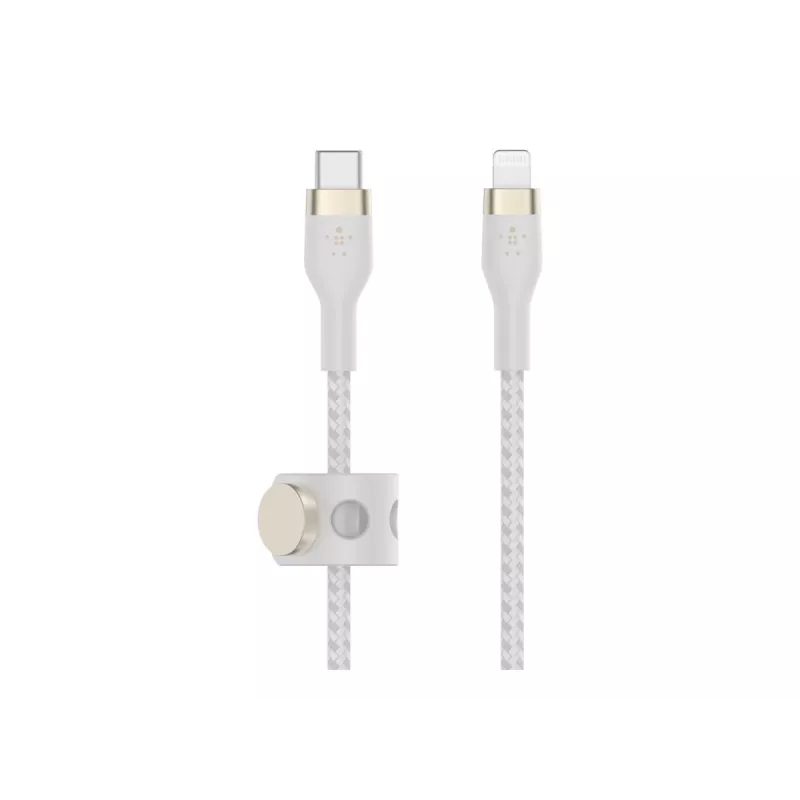Belkin CAA011BT3MWH Lightning-kaapeli 3 m valkoinen