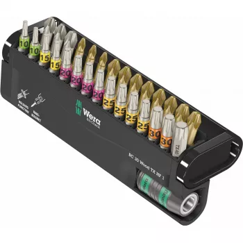 Wera 05057436001 Bit-Check 30 Wood TORX HF 1 ruuvauskärkisarja