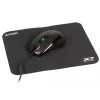 Pelihiiri A4Tech X-7120 USB Type-A molempikätinen 2000 DPI, 3 ms, johdollinen, musta