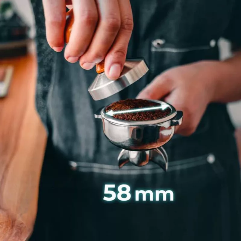 Baristeo Intima vipu-kahvakone (hopea/ruostumaton teräs, Thermoblock)