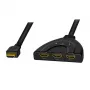 LogiLink - video-/äänijakaja/-kytkin - 3 x HDMI - pöytämalli