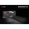 SAVIO BLACKOUT X2 BROWN mekaaninen pelinäppäimistö 61 näppäintä 60 % USB QWERTY RGB Outemu Brown