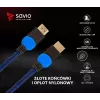 Savio GCL-02 HDMI-kaapeli 1,8 m HDMI Type-A (Standard) musta, sininen
