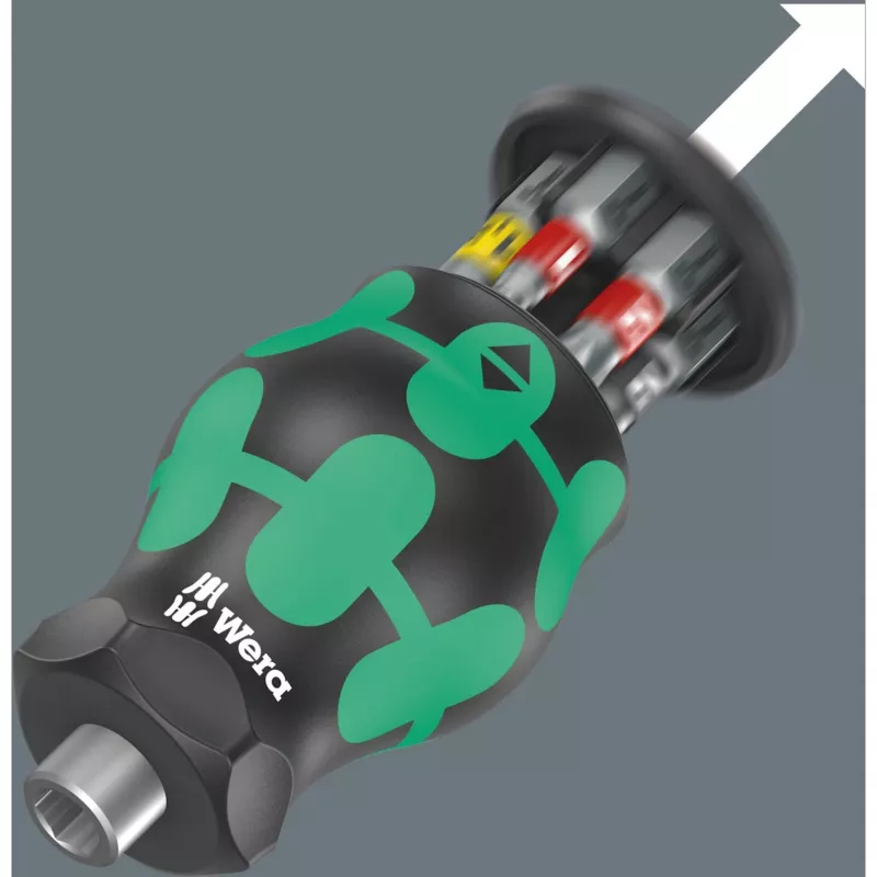 Wera Kraftform compact Stubby Magazin 2 monitoimiruuvimeisseli talttapääruuvimeisseli