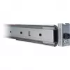 Inter-Tech - teleskooppikiskot telineeseen - harmaa - 2U - 48,3 cm (19