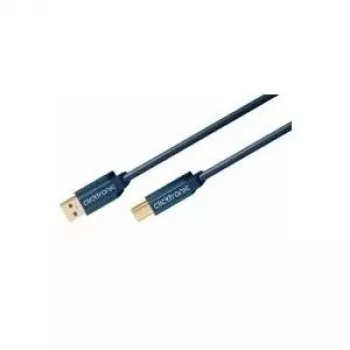 ClickTronic 1,8 m USB3.0 A – B m/m 1,8 m USB-A USB-B sininen USB-kaapeli (70092)