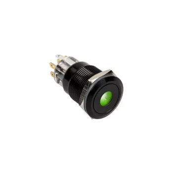 DimasTech vandalismikytkin/-painike 19 mm Blackline Dot RGB PD218