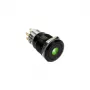 DimasTech vandalismikytkin/-painike 19 mm Blackline Dot RGB PD218