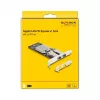 DeLOCK 88336 PCI Express x1 -verkkokortti, 2 x SFP Gigabit LAN