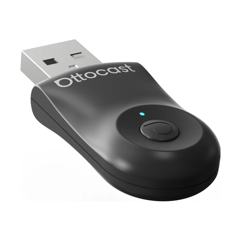 2-in-1 Bluetooth- ja Wi‑Fi-sovitin autoon, Ottocast CA505-T, langaton