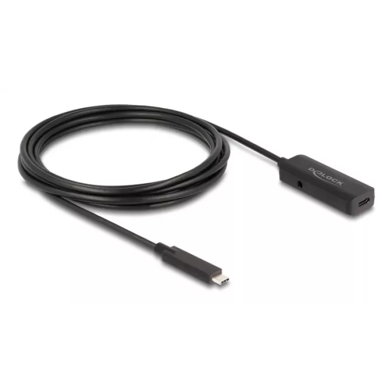 USB-kaapeli DeLOCK 80027 3 m USB-C musta