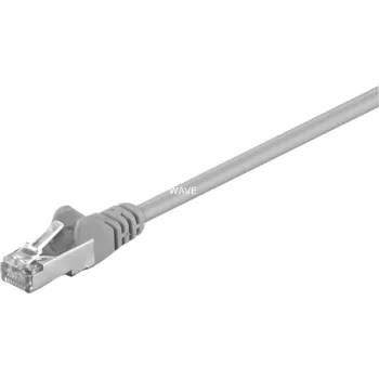 Wentronic Goobay CAT 5e verkkokaapeli, F/UTP, harmaa, 15 m - CCA kupariseos (50197)