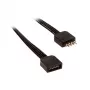 Akasa AK-CBLD01-50BK LED-valonauhan jatkokaapeli, 50 cm, musta