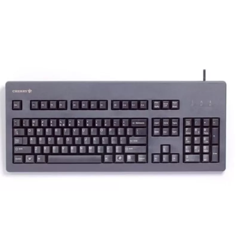 CHERRY G80-3000 näppäimistö USB + PS/2 musta
