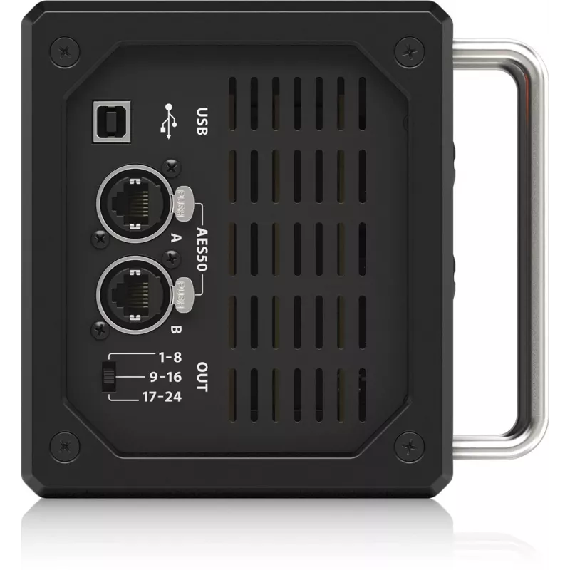 Stagebox Behringer SD16 musta metalli