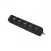 Lanberg PS0-05E-0300-BK jatkojohto 3 m 5 AC-lähtöä sisäkäyttöön musta (PS0-05E-0300-BK)