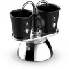 Bialetti Mini Express Induction mokakeitinsetti 7310, 2 kuppia ja 2 lasia