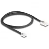 Verkkokaapeli DeLOCK 88035 RJ45-RJ11 1 m musta