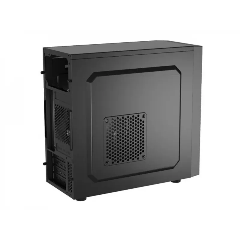 PC-kotelo NATEC Helix Mini Tower musta — microATX/Mini-ITX, 3×3,5