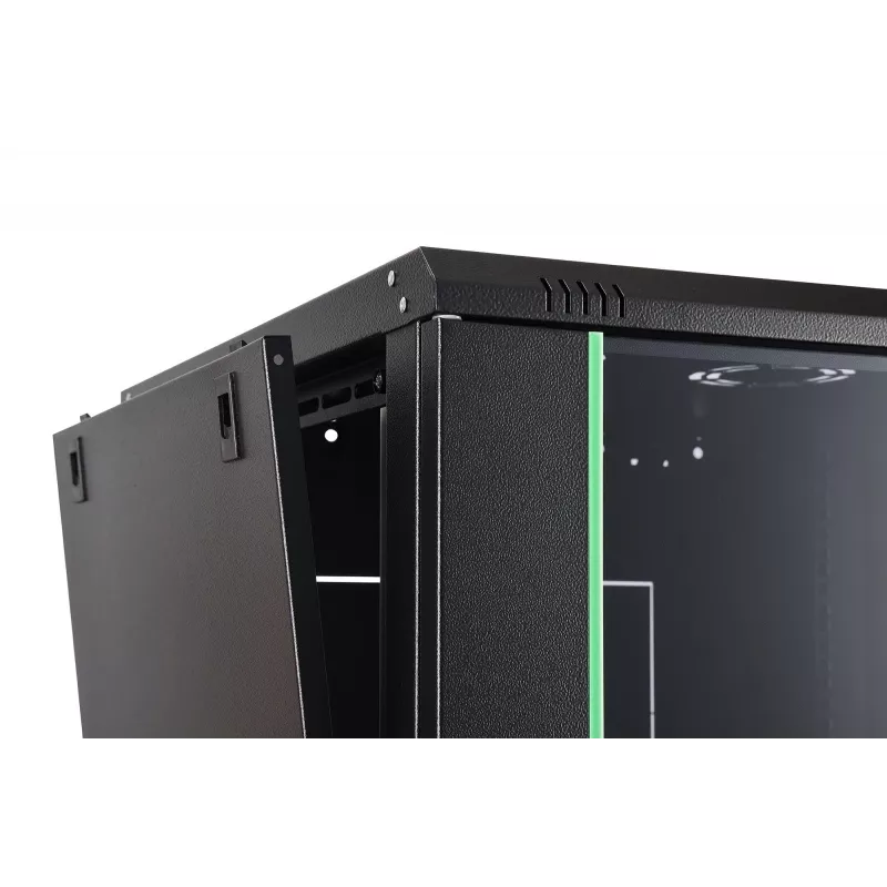 Seinäasennettava verkkokaappi DIGITUS Dynamic-N DN-37111 — 12U, 600 x 600 mm, IP20, avainlukko