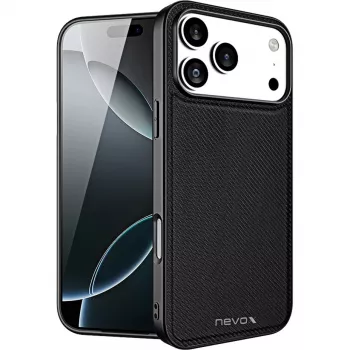 nevox StyleShell NYLO - iPhone 17 Pro Max 6.9 musta (2529)