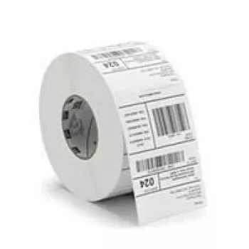 Zebra Z-Perform 1000D suoratermopaperitarrat - valkoinen - 90 x 30 mm - 5 020 tarraa/rulla (1 rulla) - pysyvä akryyliliima - päällystämätön - 6.2 mil