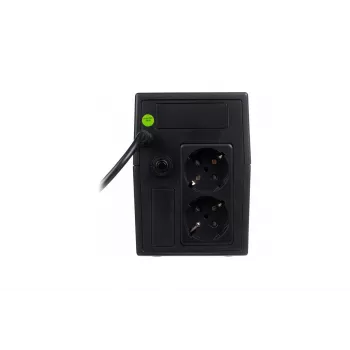 Keskeytymätön virransyöttö DIGITUS Line-Interactive DN-170064-B 800 VA (480 W), AVR, LCD, torni, 2 AC-lähtöä, tyyppi F