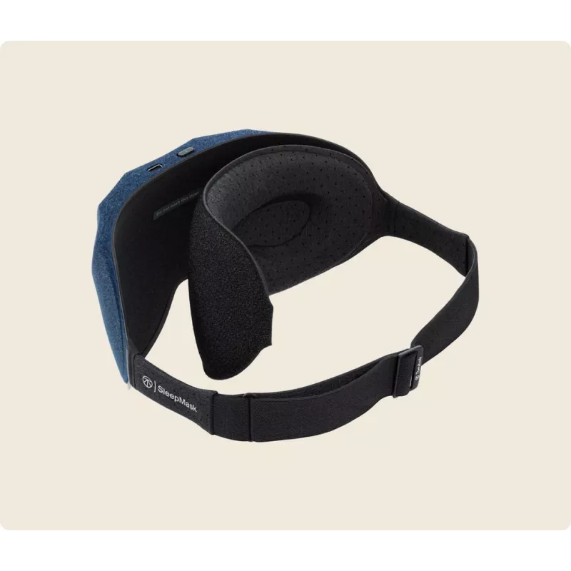 Therabody SleepMask hierontalaite kasvoille musta, sininen