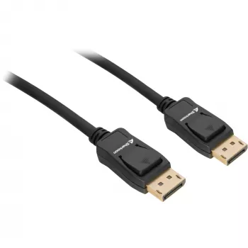 DisplayPort-kaapeli Sharkoon 1.4 8K, 1 m, musta